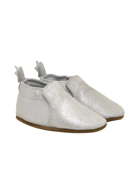 Robeez - Pretty Pearl Soft Soles Silver