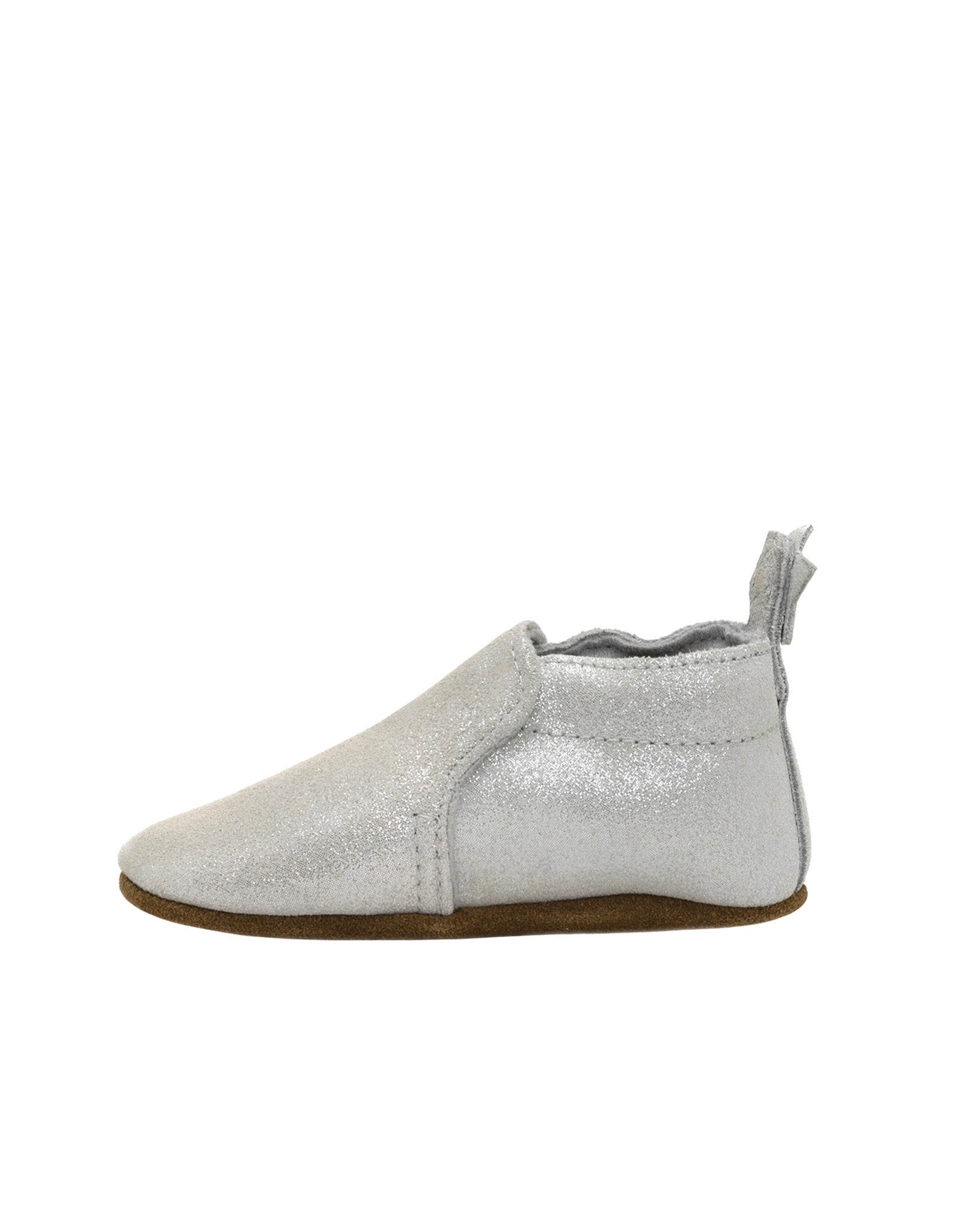 Pretty Pearl Soft Soles Silver, side view