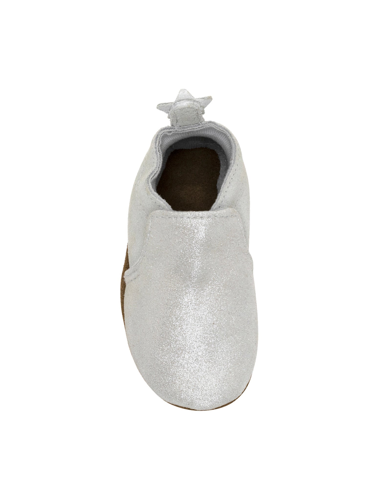 Pretty Pearl Soft Soles Silver, top view