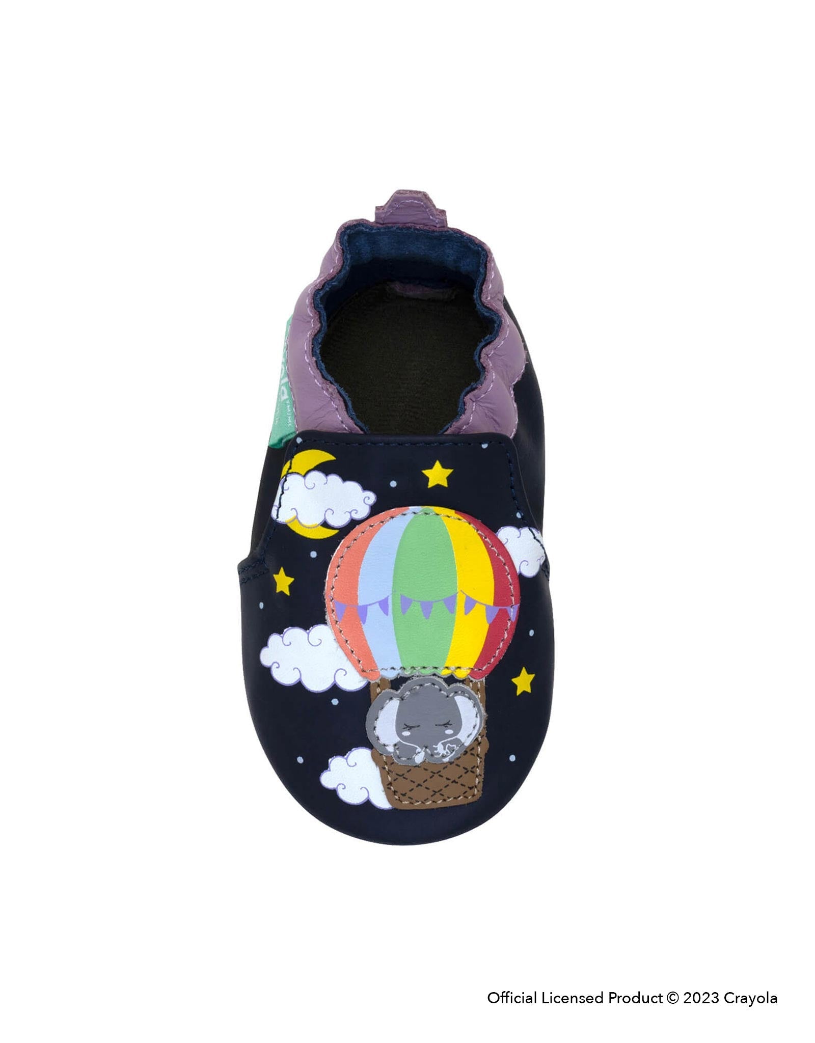 Crayola® Rise Above Soft Soles in Navy, top view