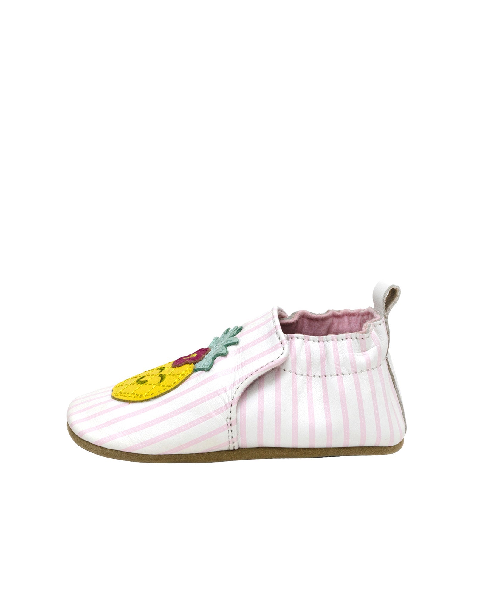 Sweet & Cute Soft Soles in White, side view