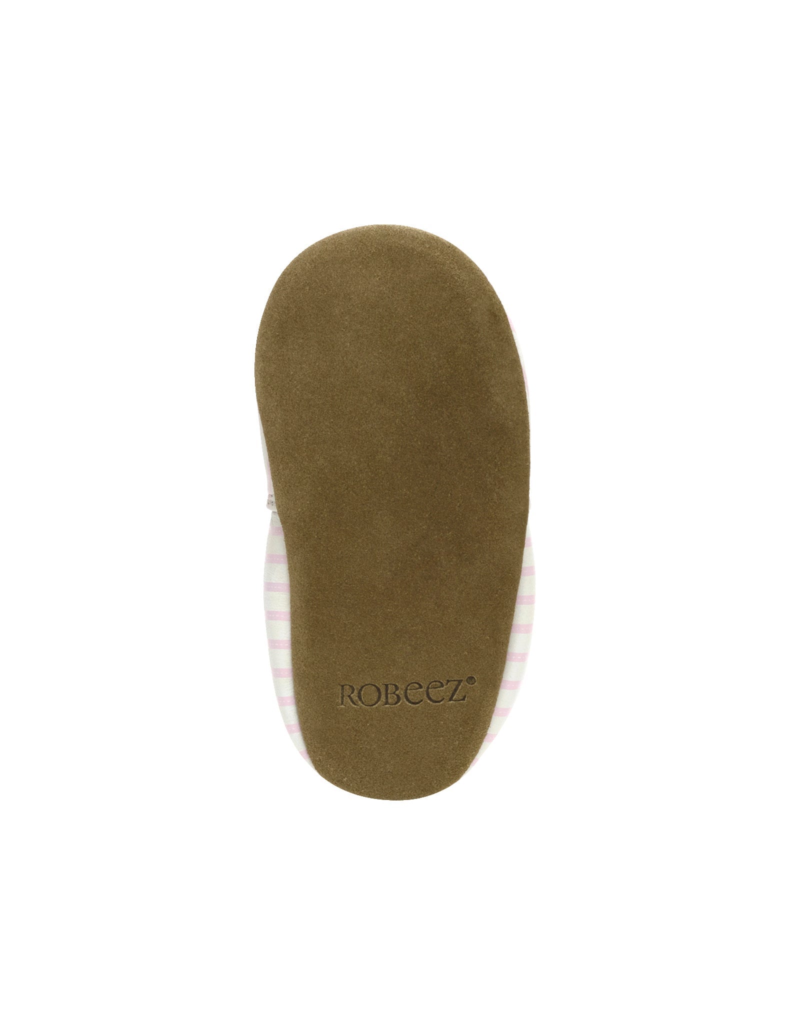 Sweet & Cute Soft Soles in White, bottom view