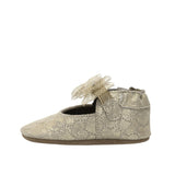 Desiree Soft Soles in Gold, side view