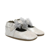 Desiree Soft Soles in Silver, perspective view