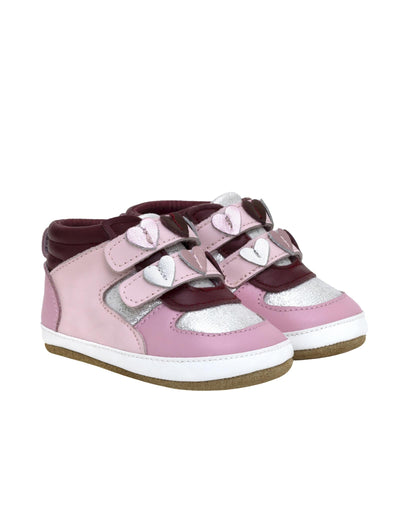All Heart First Kicks in Pink, perspective view