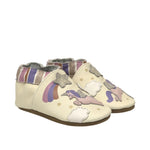 Born to Shine Soft Soles in Ivory, perspective view