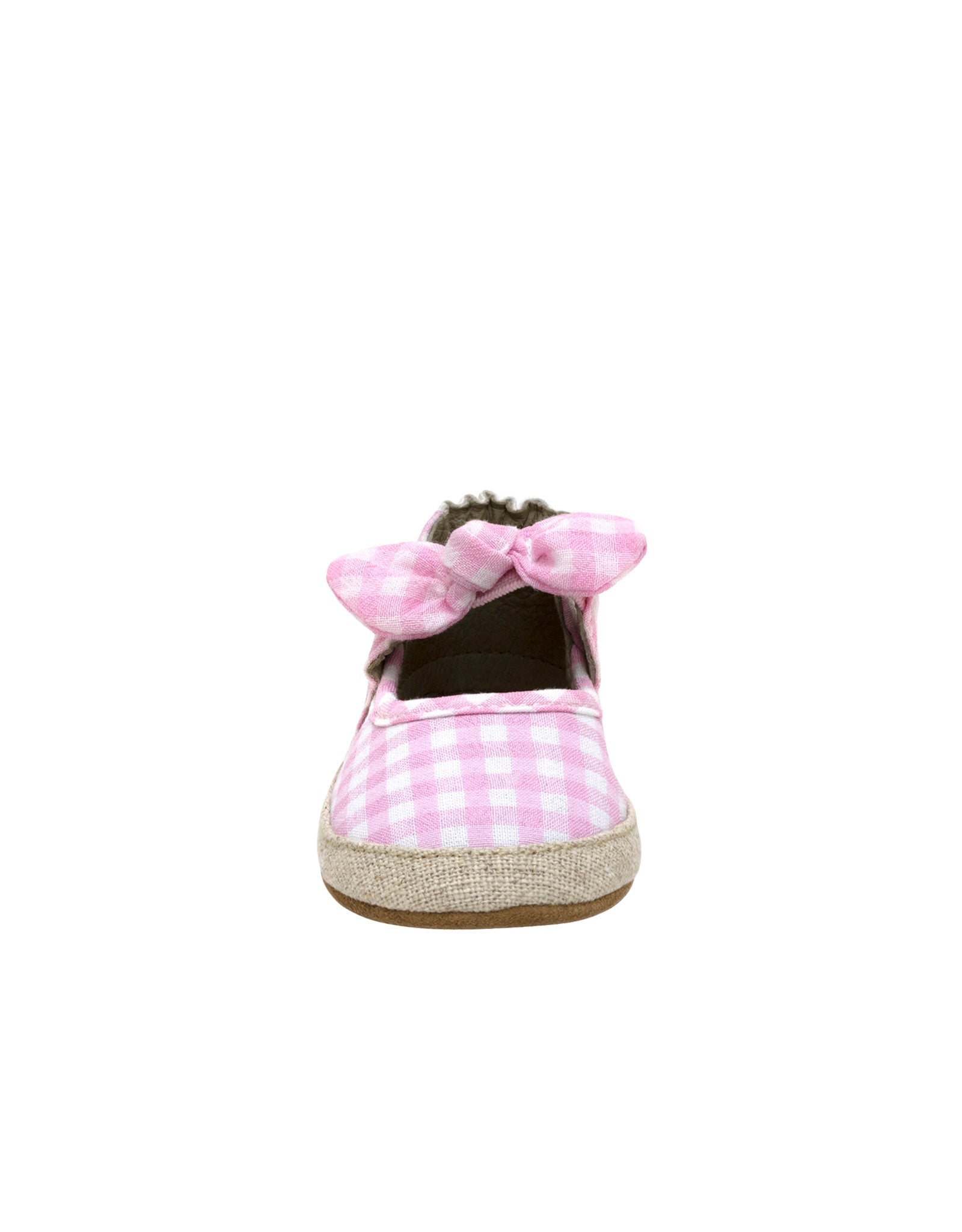 Summer Soft Soles in Pink, front view