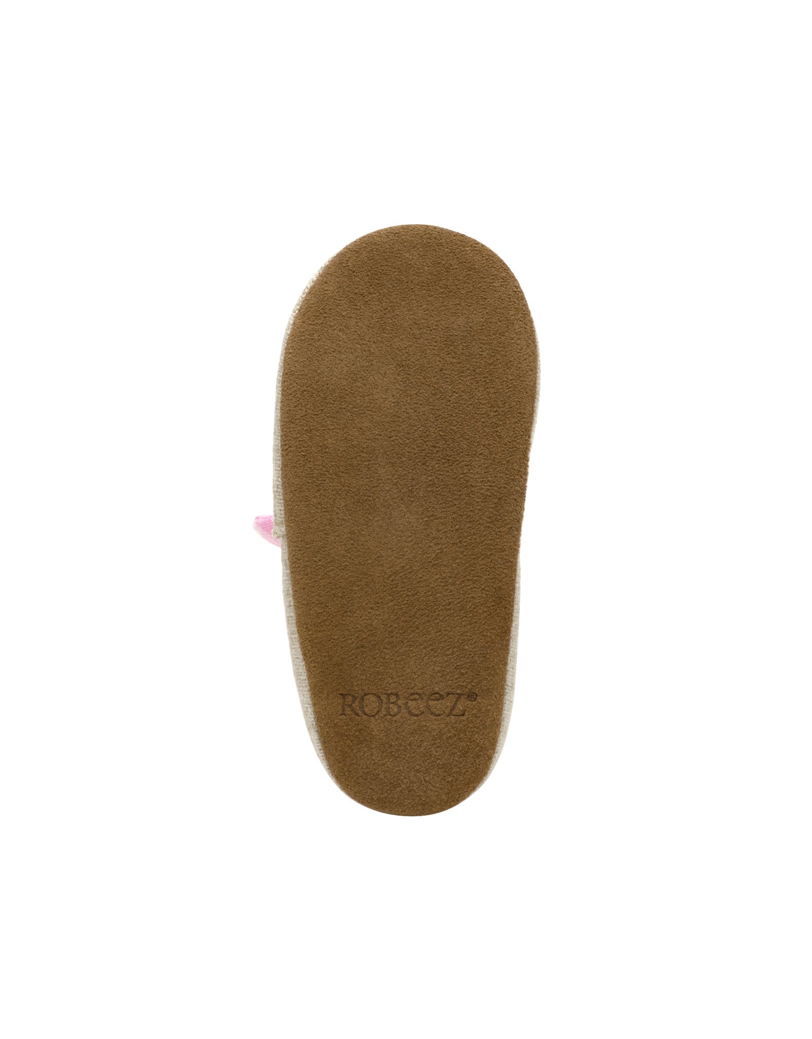 Summer Soft Soles in Pink, bottom view