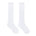 Demi Duo 2-Pack Knee High Socks White for Toddlers and Kids, flat laid