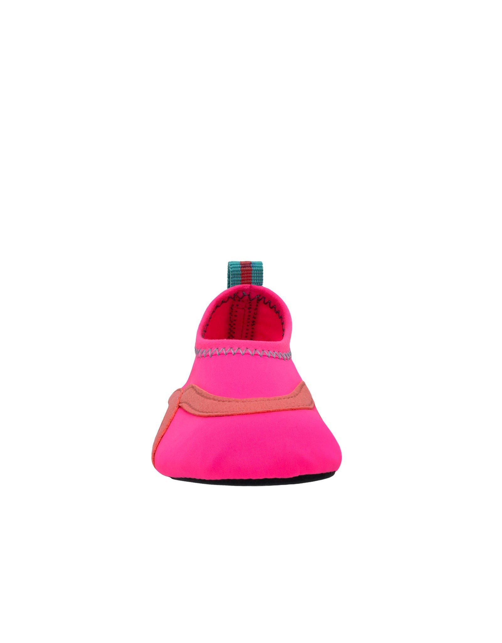Scuba Aqua Shoes in Bright Pink, back view