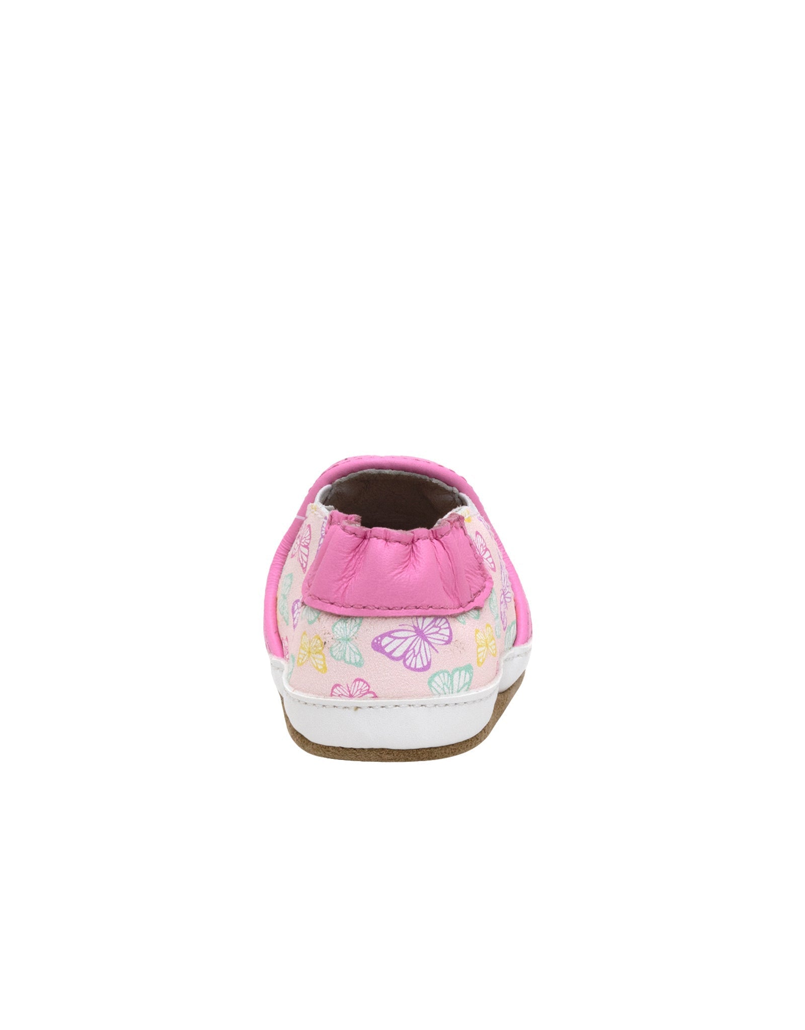 Fly Away With Me Soft Soles in Light Pink, front view