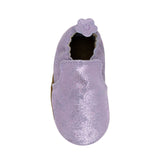 Pretty Pearl Soft Soles in Lavender, top view