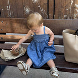 Fleur First Kicks Sandals in Gold