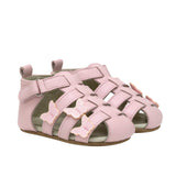 Mariposa First Kicks Sandals in Light Pink, perspective view
