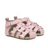 Mariposa First Kicks Sandals in Light Pink, perspective view