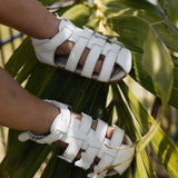 Mariposa First Kicks Sandals in White