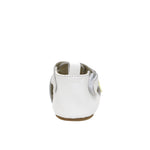 Mariposa First Kicks Sandals in White, back view