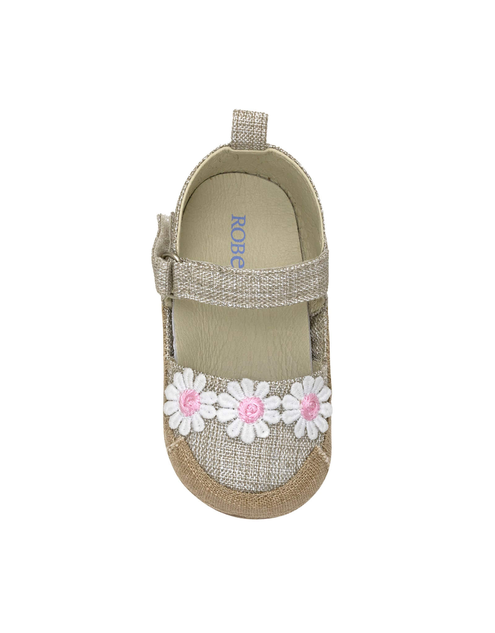 Daisies First Kicks in Tan, top view