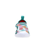 Coral Island Water Shoes in Aqua, front view