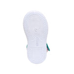 Coral Island Water Shoes in Aqua, bottom view