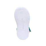 Coral Island Water Shoes in Aqua, bottom view