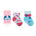 Fun in The Sun 3-Pack Baby Socks, flat laid