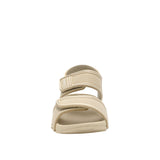 River Gem Sandals in Champagne, front view