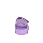 River Gem Sandals in Lavender, back view