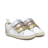 Novie First Kicks in White, perspective view