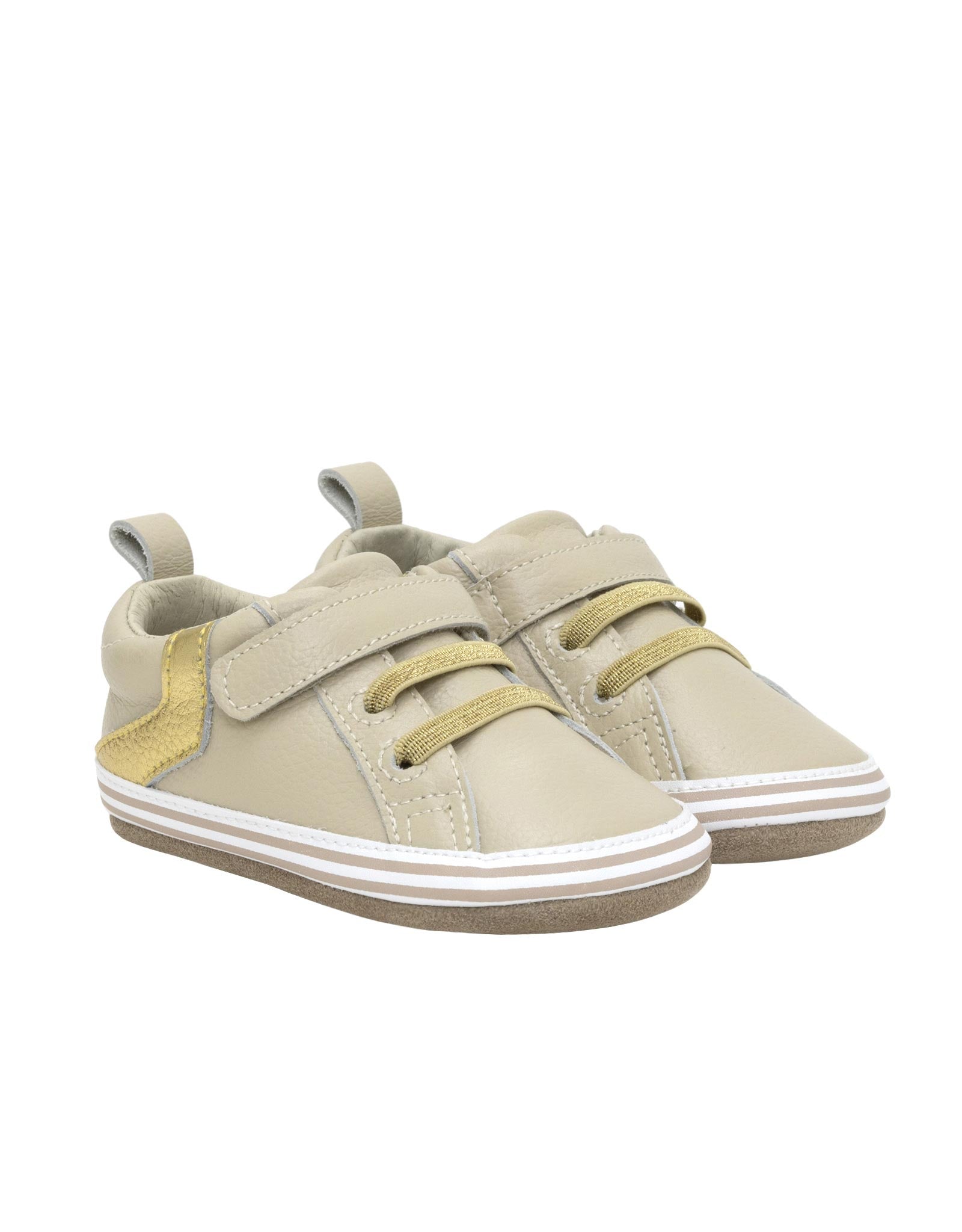 Addie First Kicks in Taupe, perspective view