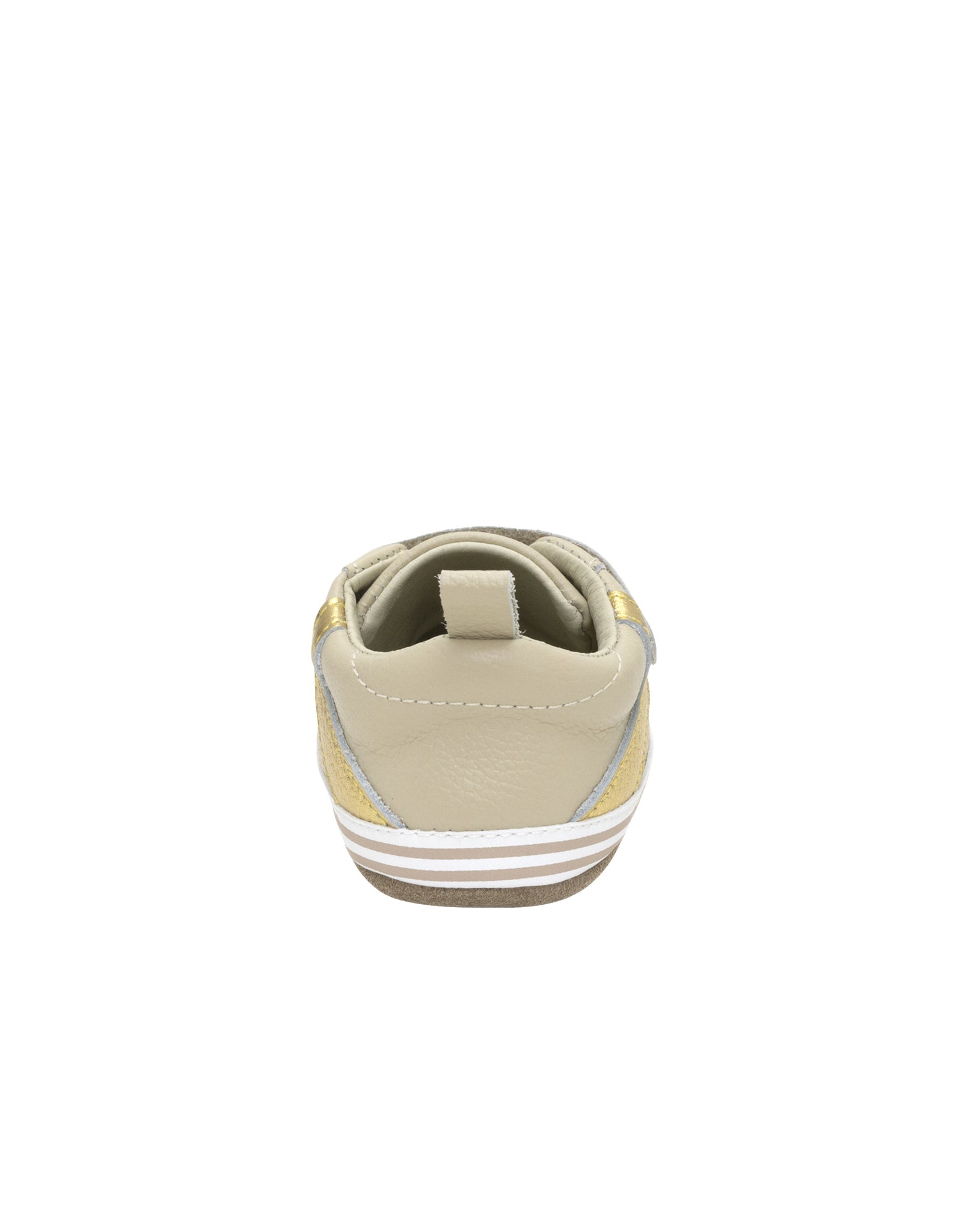 Addie First Kicks in Taupe, back view
