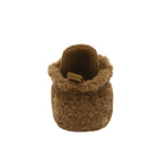 Sully Snap Booties in Camel, back view