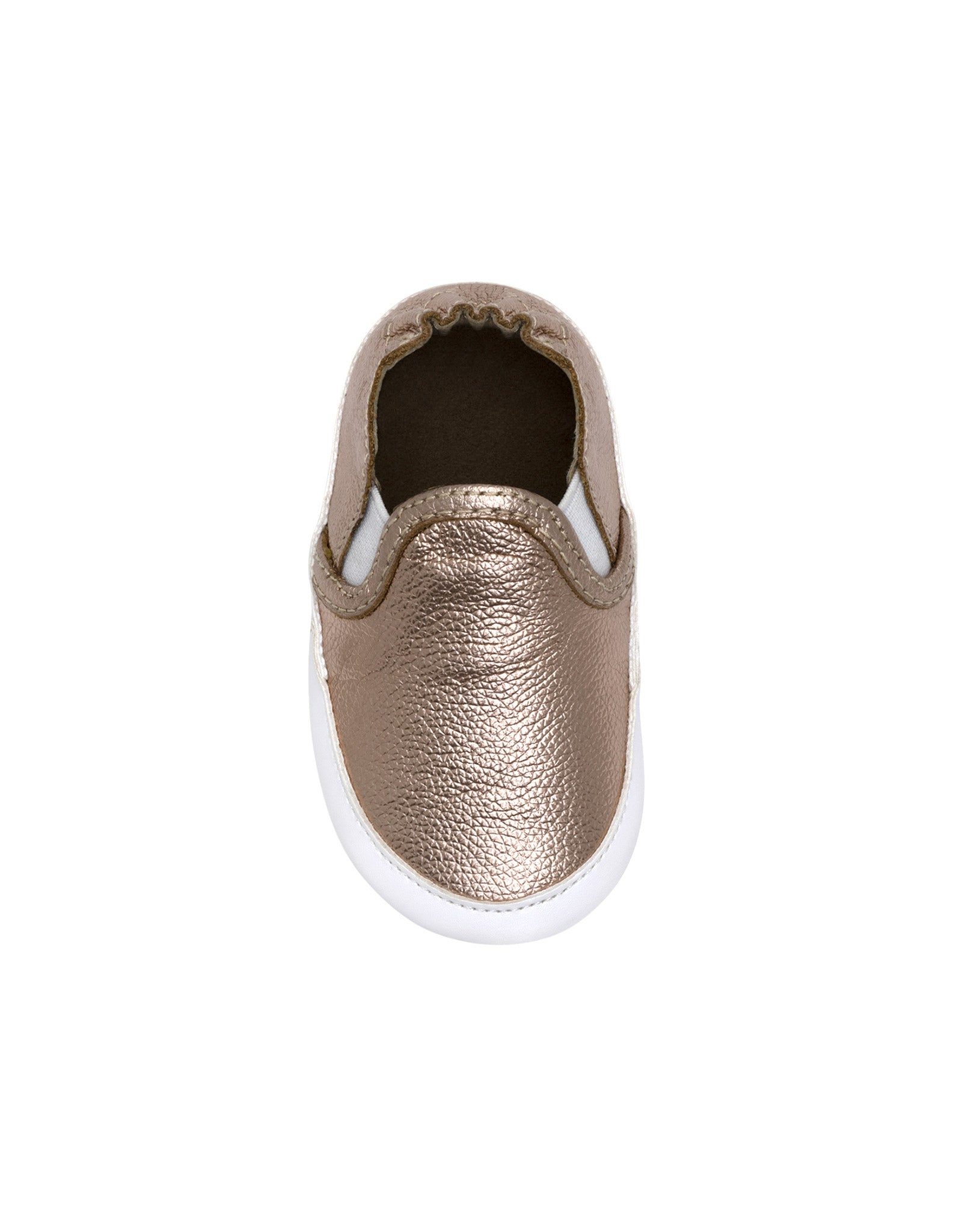 Leah Basic Soft Soles in Gold, top view