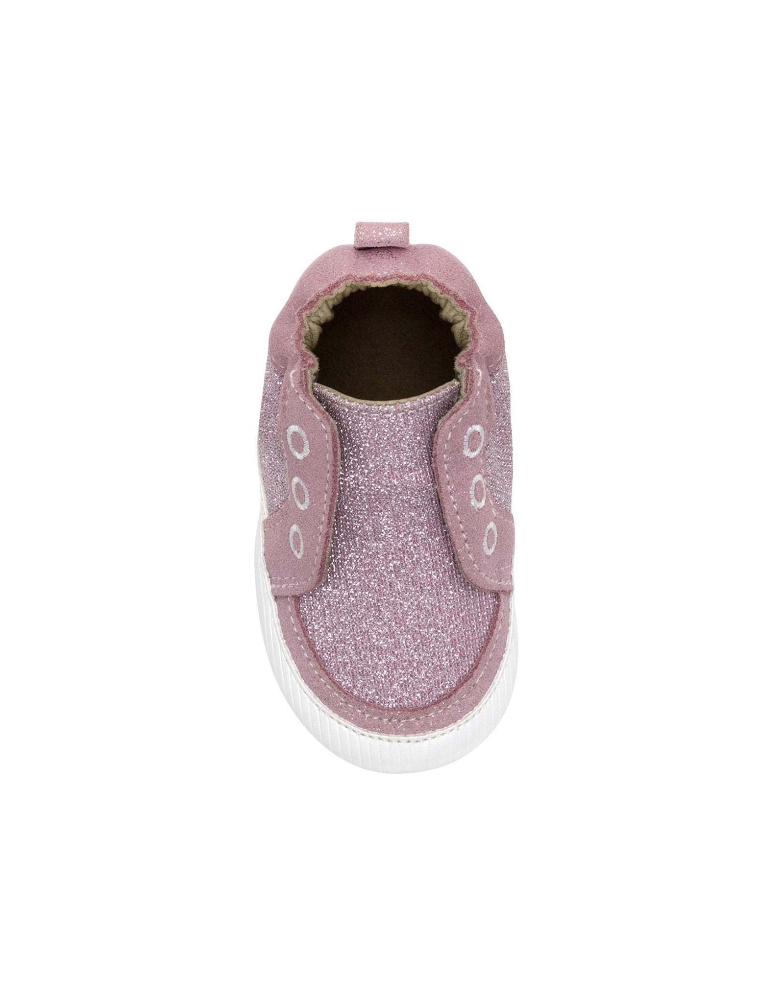 Stylish Staci Soft Soles in Pastel Pink, top view