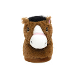 Meadow Light-up Slippers in Brown, front view