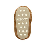 Meadow Light-up Slippers in Brown, bottom view