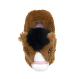Meadow Light-up Slippers in Brown, top view