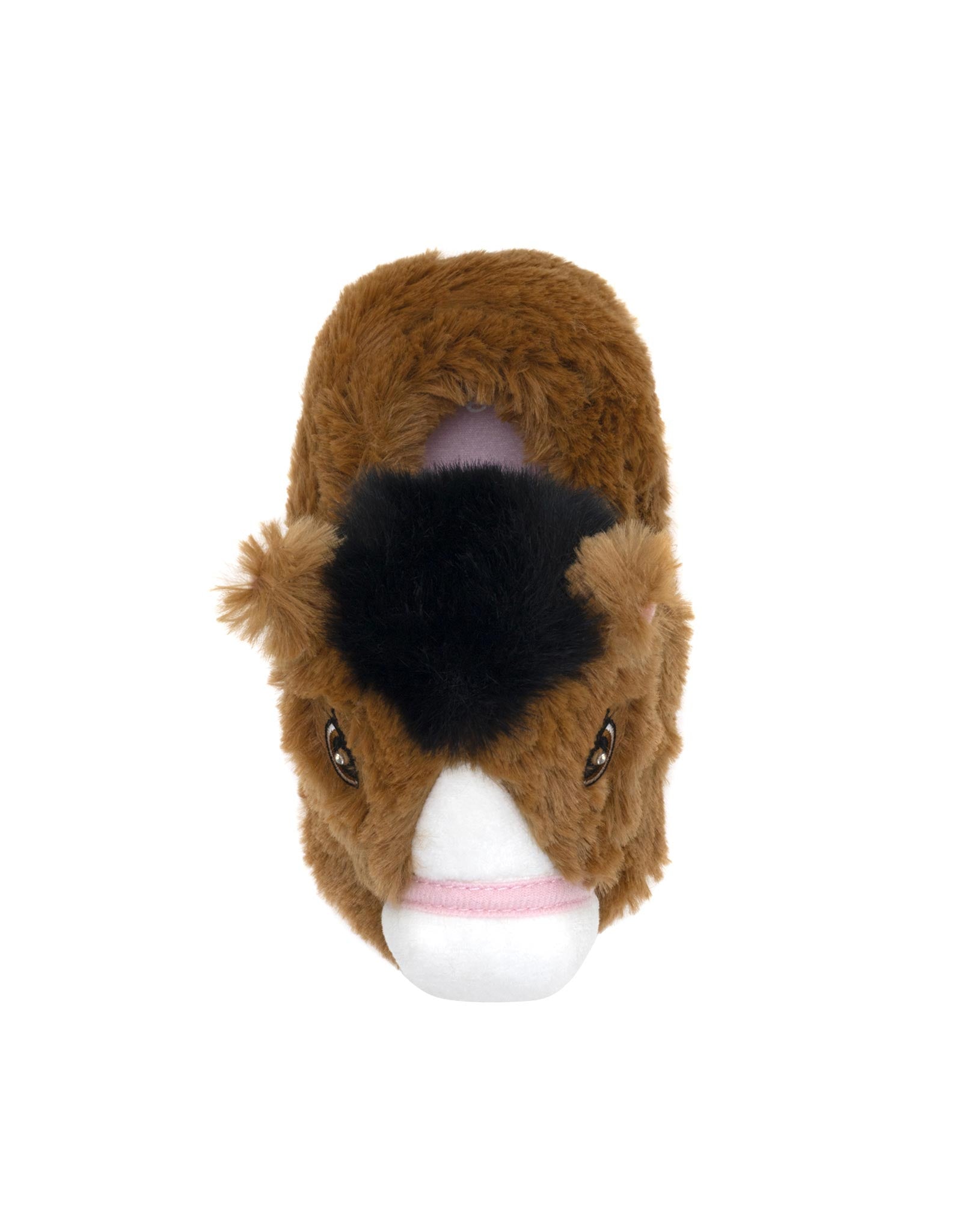 Meadow Light-up Slippers in Brown, top view