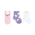 Cozy Cutie 3-Pack Baby Socks Pastel, flat laid