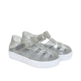 Elite Glitz Jelly Shoes in Silver