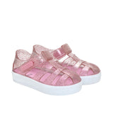 Elite Glitz Jelly Shoes in Pink