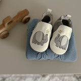 Elephant Stars Soft Soles in Ivory