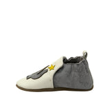 Elephant Stars Soft Soles in Ivory, side view
