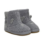 Wren Soft Sole Boots in Grey, perspective view