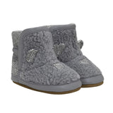 Wren Soft Sole Boots in Grey, perspective view