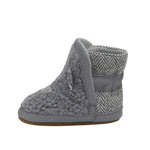 Wren Soft Sole Boots in Grey, side view