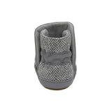Wren Soft Sole Boots in Grey, back view
