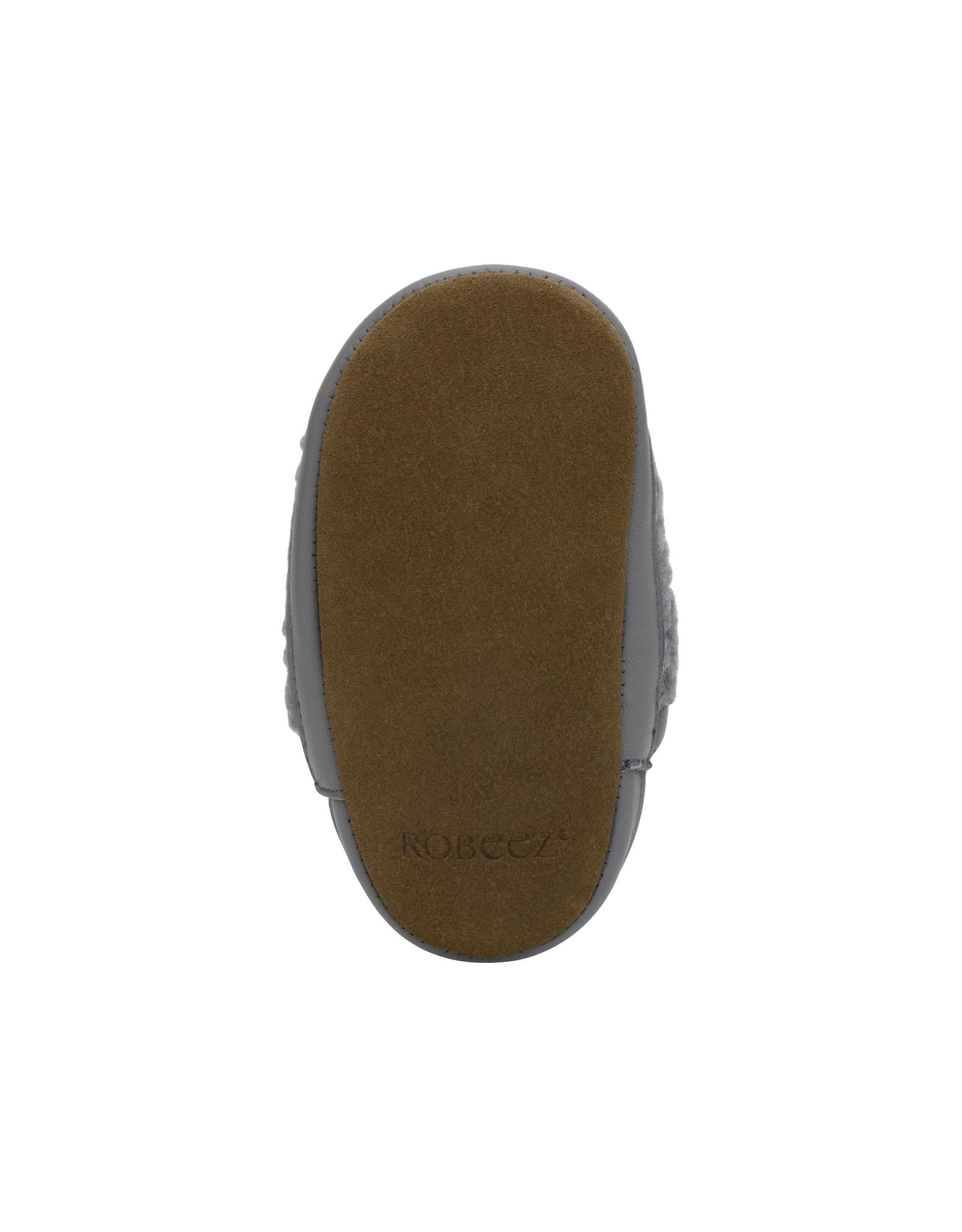 Wren Soft Sole Boots in Grey, bottom view