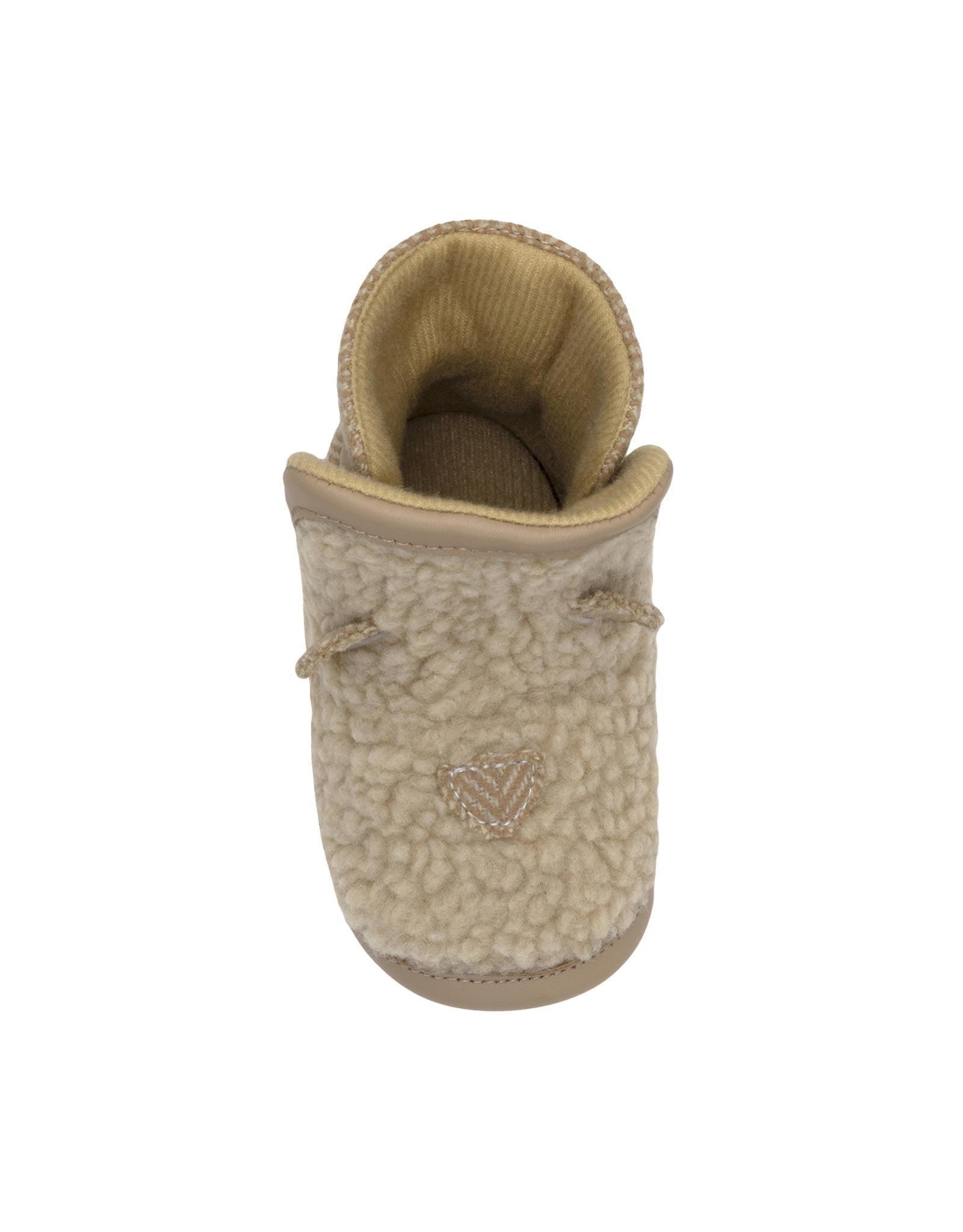 Wren Soft Sole Boots in Tan, top view