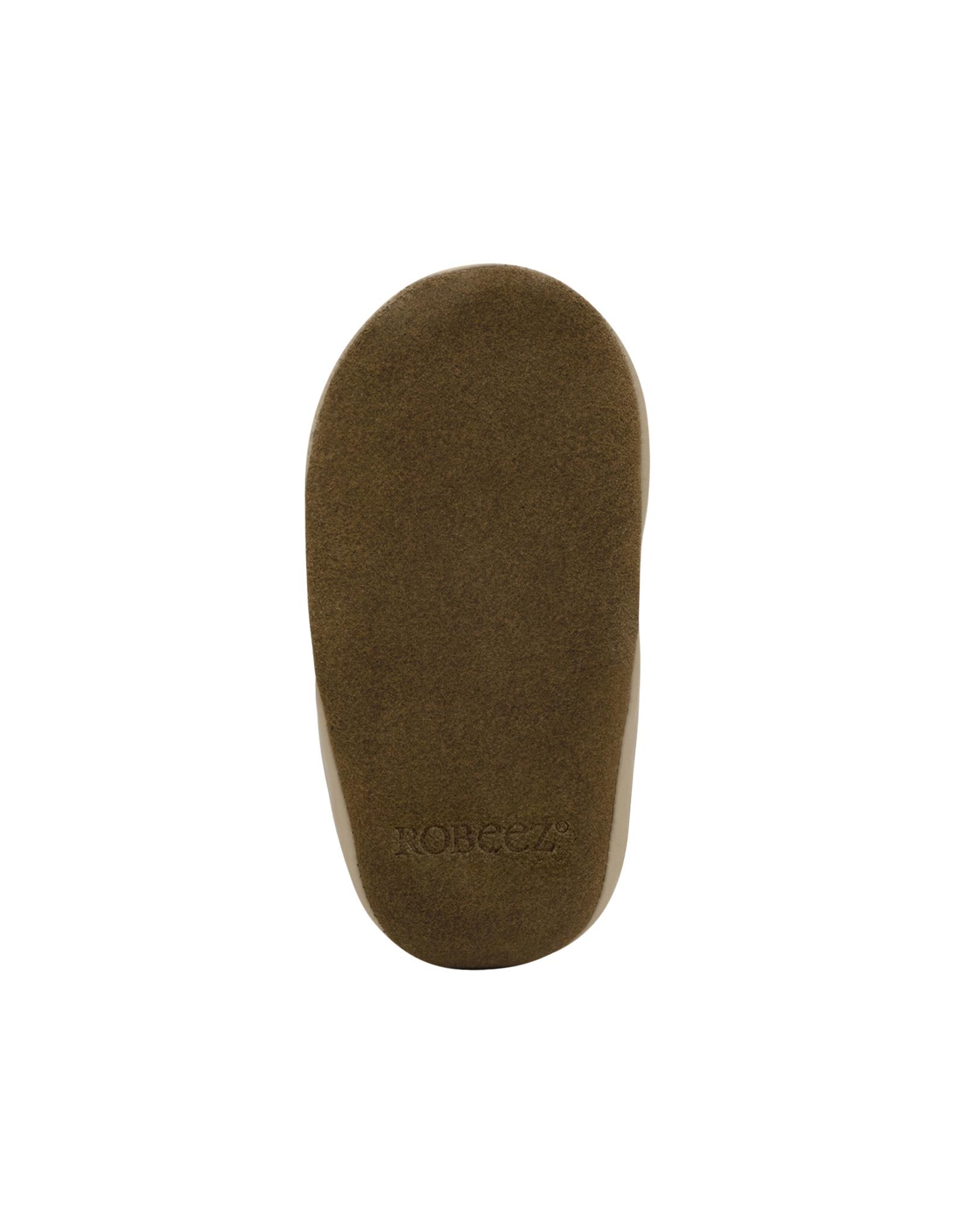 Bear Hugs Soft Soles in Tan, bottom view
